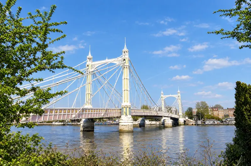 Albert Bridge & the river