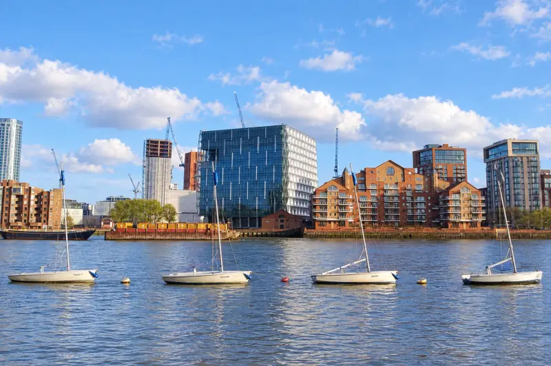 The riverside towers