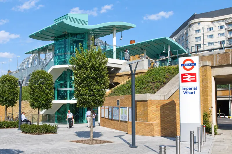 Imperial Wharf & the river